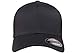 Flexfit Unisex Ultrafibre Airmesh Fitted Trucker Hat, Black, Large-X-Large