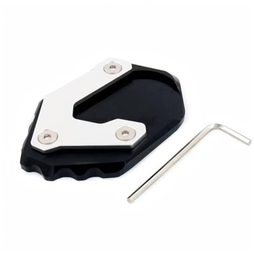 Patin béquille moto anti-enfoncement pour F750 F850 R1250 plaque extension support noir