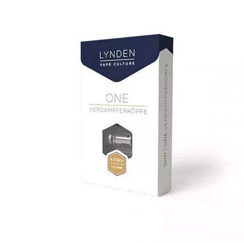 5x LYNDEN ONE Verdampferköpfe Widerstand 1,2 Ohm – Bild 3