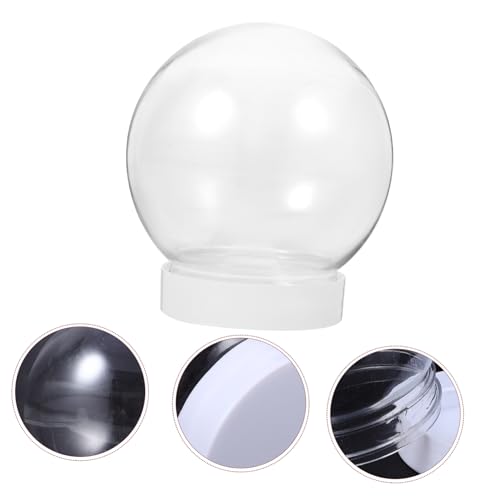 GARVALON 10 Peças Globo De Neve De Natal Globo De Água Decorativo Globo De Água De Plástico Globo De