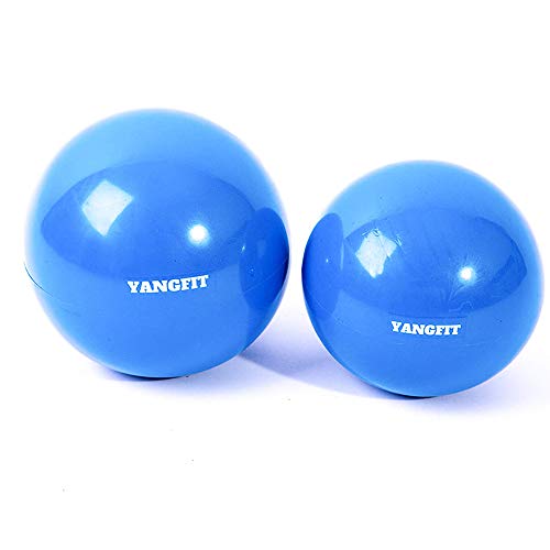 Kit Bolas Tonificadoras Toning Ball 1kg 2kg e 3kg Yangfit