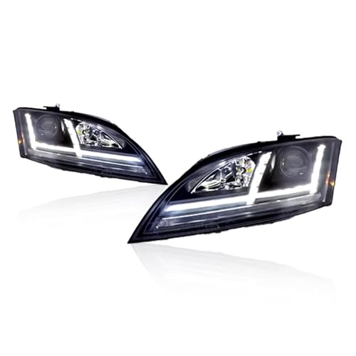 Conjuntos faros delanteros Compatible Con TT 2006 2007 2008 2009 2010 2011 2012 2013 2014 Faros Delanteros Proyector De Luces De Circulación Diurna Faro Delantero Lámpara De Señal