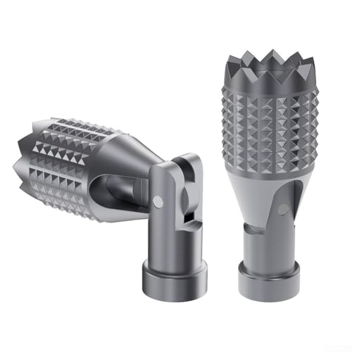 Vidonergy Joysticks télescopiques pliables en alliage pour télécommande de drones Potensic, compacts et légers en gris et argent pour un contrôle précis du vol (gris)