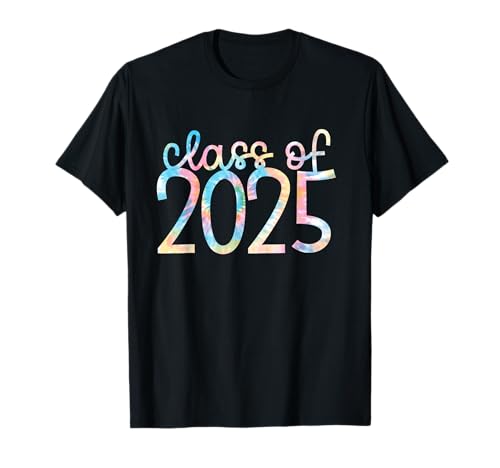 Regreso a la escuela | Tie Dye Class of 2025 Camiseta