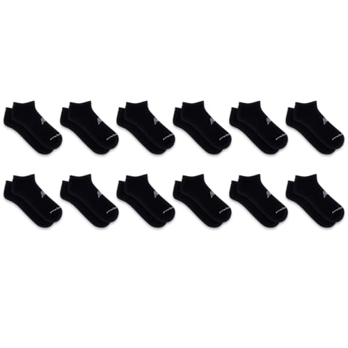 New Balance Unisex-Adult's Men's and Women's Performance Cushioned No Show Socks-6 & 12 Pairs-Moisture Wicking3