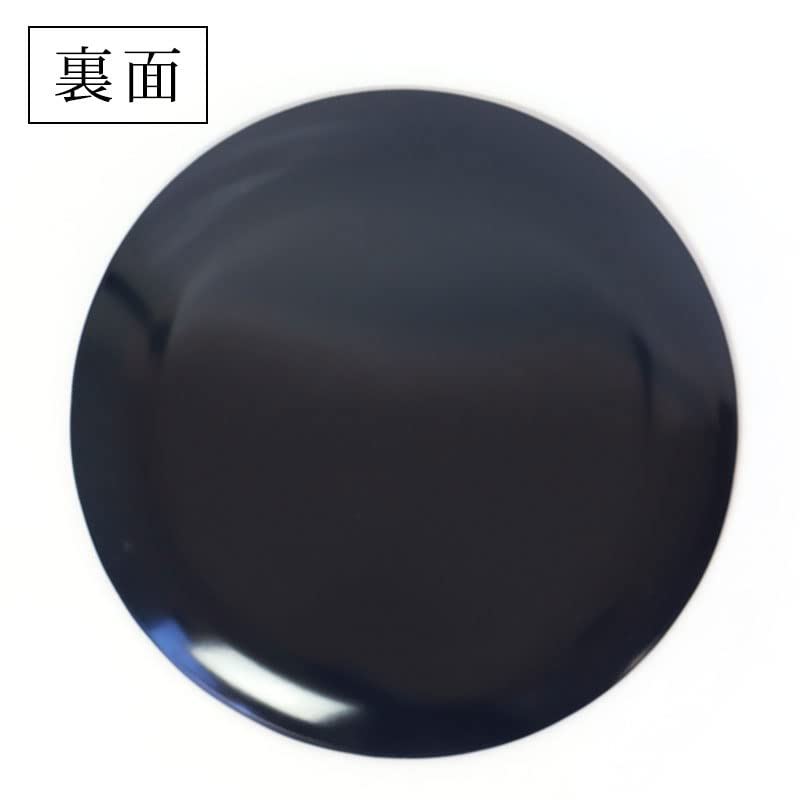 Amazon｜お盆 トレー 24cm 8寸 丸盆 おしゃれ 丸型 円形 皿型 友禅 和