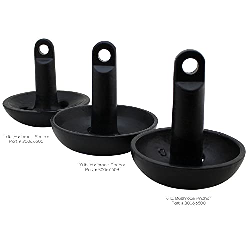 Extreme Max 3006.6503 Boattector Vinyl-Coated Mushroom Anchor - 10 Lbs. #TOP6