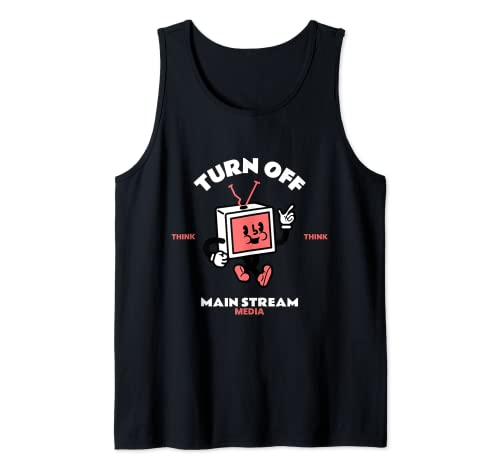 Éteignez la télévision multimédia grand public Débardeur