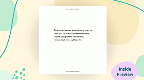 Fireman Small: An Endearing Rhyming Picture Boo... 0395816599 Book Cover