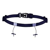 【Sécurité nocturne améliorée】 : Équipée de deux panneaux réfléchissants, cette ceinture réfléchissante augmente considérablement votre visibilité des autres lors des séances d'entraînement et des courses tôt , ou par faible luminosité.