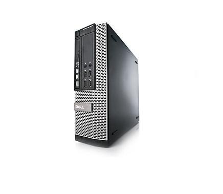 Dell OptiPlex 990 SFF 2nd Gen Desktop PC (Black/Silver) - (Intel Quad Core i5-2400 3.10 GHz, 4 GB RAM, 500 GB HDD, Windows 10 Pro) (Renewed)