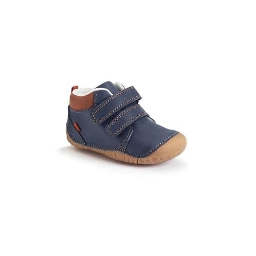 Image of Start-rite Pip 2v Navy Leather Kids Boys First Shoes 0849-96F