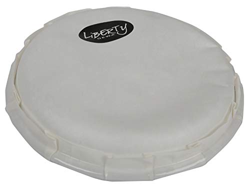 7" GEWA Djembe head Liberty Series Rope Tuned Fiberskin Cover