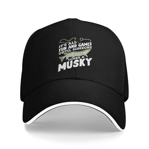 Casquette de pêche drôle réglable contre le soleil et la chaleur
