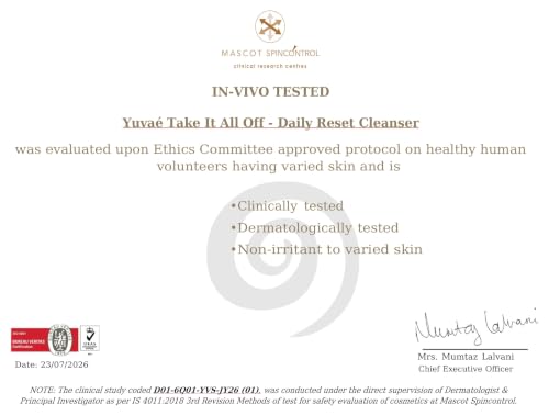 Image of Take It All Off Daily Reset Face Cleanser, Deep Cleansing, Brightening & Hydrating, helps barrier repair, Paraben-Free & Sulphate-Free, 100gm