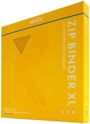 Vault X 12 Pocket Zip Binder, 480 Cards, Compatible with Pokemon Scarlet & Violet Surging Sparks Set, Exo-Tec Album Material, 20 Side-Loading Pages (SV8) — view 6