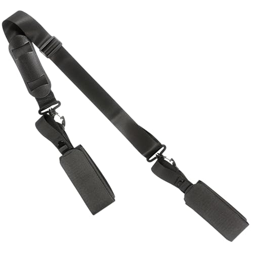 Manolyee Sangles de Snowboard en Nylon, Ceinture d'épaule de Transport de Snowboard - Sangle de Transport réglable pour,Transportez sans Effort Votre équipement de Ski, écharpe d'épaule de