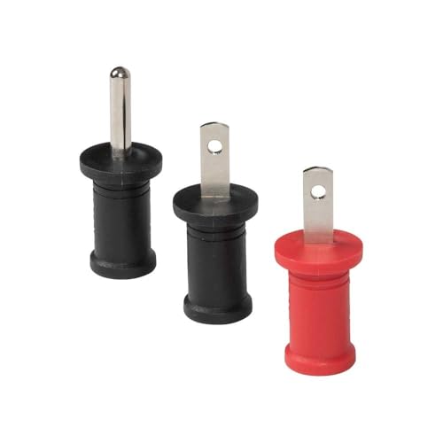 Image of Klein Tools 69360 Alligator Clips, Outlet Tabs /Prongs Circuit Connectors Accessory Pack, Use with Klein Tools Cat. No. ET450, 5-Piece