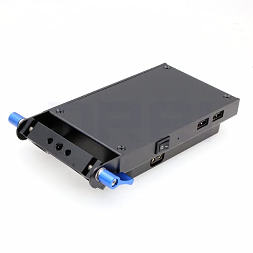 Batería LP-E6 dummy con placa V-Mount para grabar documentales largos sin cortes en exteriores 5