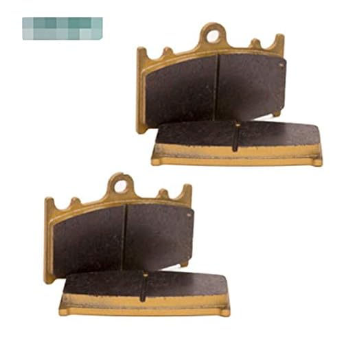 TTRS store Motorcykel fram och bakre bromsbelägg passar för Kawasaki ZZR 400 ZZR 1100 ZR 1100 G PZ 90 0R A7-A8 GPZ 900 R (Color : 2 Pairs Front Brake)
