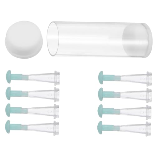 DEARMAMY 1 Set Silicone Ear Ear Picks with Bucket Earwax Remover Accessories Earwax Supplies Earwax Removal Tools Earwax Props Creative Ear Spoons