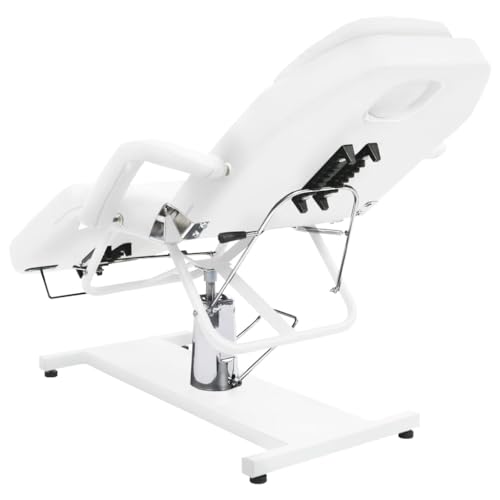 CUMYZO Massage Table White 70.9"x24.4"x(34.3"-44.1") Health & Beauty,Personal Care,Massage & Relaxation,Massage Tables - Image 5