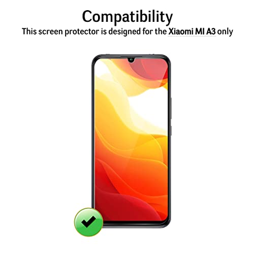 QUITECO Pellicola Vetro Temperato per Xiaomi Mi A3...