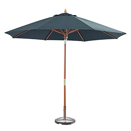 Sombrillas de madera 300cm para jardín y terraza exterior