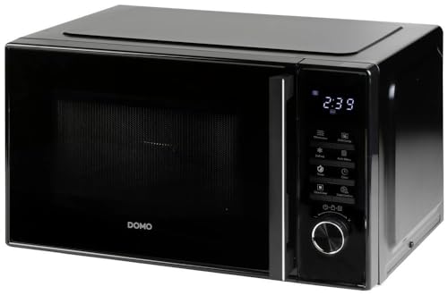 DOMO DO22501G Mikrowelle mit Grill – Timer – LED-Anzeige – 25 L – 1000 W – schwarz DOMO DO22501G Mikrowelle mit Grill – Timer – LED-Anzeige – 25 L – 1000 W – schwarz