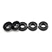 Seal Washer 5Pcs NBR Nitrile Rubber, TC Double Lip Oil Seal, 8x12x3 Inner Diameter 8mm Rubber Oil Seal for Bearings, Pumps, Water Pipes Gasket Lip (Color : 5 pcs, Size : 8x18x5mm)