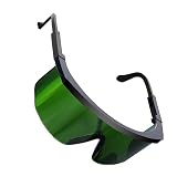KTS laser-schutzbrille, professionelle IPL 190-1200nm laser schutz brille für haarentfernung und kosmetologie operator (grün)