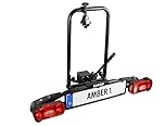 EUFAB 11559 AMBER 1 Bicycle Carrier Suitable for E-Bikes