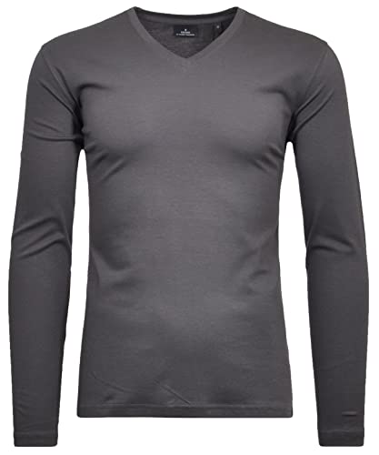 Preisvergleich Produktbild Ragman Herren Langarm-Shirt V-Neck XXL, Schiefer-028