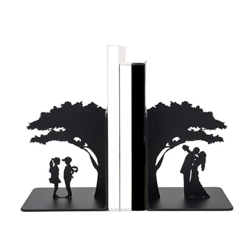 Sujetalibros de Metal NexaGeniX Decorativos para Libros Pesados de Hogar y Oficina 2