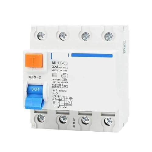 Disjoncteur 1P+N 32A résout les pannes électriques dues aux surcharges de courant