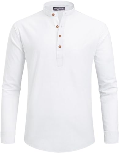 Image of Univibe Men Solid Cotton Blend Straight Kurta Shirt
