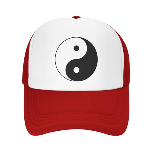 Tai Chi Yin Yang Trucker Hat Snapback Mesh Baseball Cap Unisex2