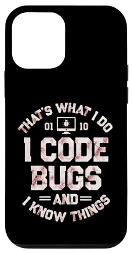 Code Bugs, and I Know Things �ʔ����v���O���}�[�f�U�C�� �X�}�z�P�[�X iPhone 12 mini �p