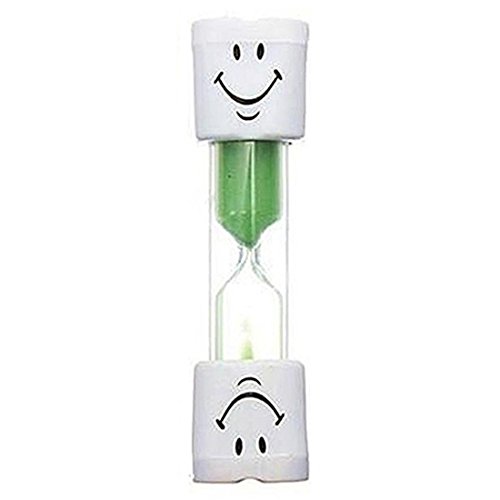 Fashion Life Colorful Children Kids Toothbrush Timer 2-Minute Smile Sandglass Tooth Brushing-Green
