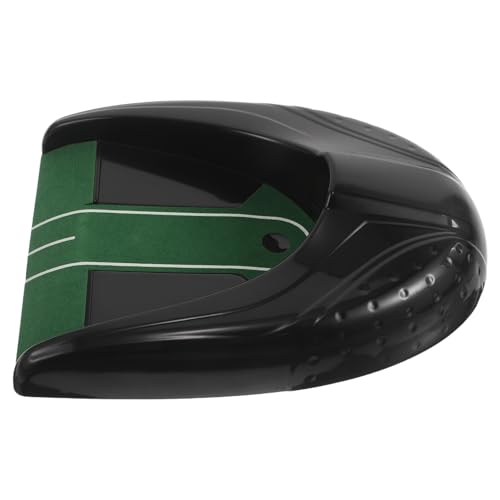 Machine retour automatique de golf Mikikit à rayures noires pour entrainement putting