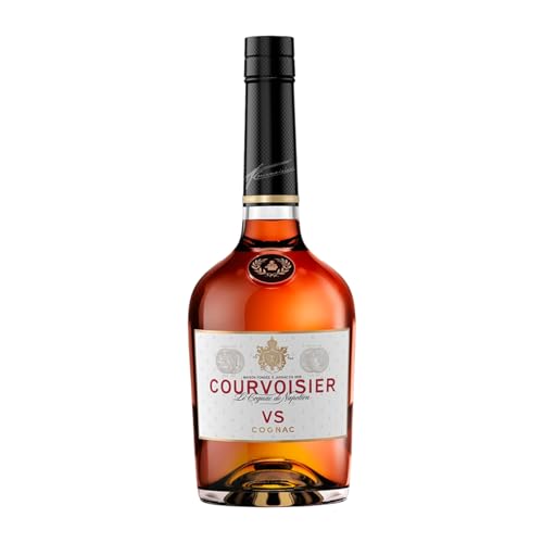 Courvoisier VS 70CL French Cognac Brandy - Aged Up to 8 Years Elegant Aperitif with Notes of Pear Apple Grapefruit and Oak