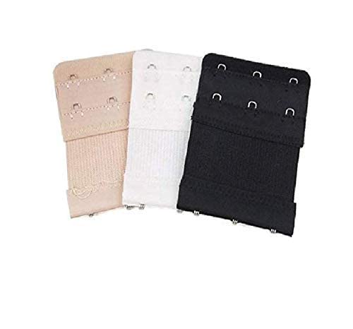 Homewide Women's Nylon Bra Extender Multi-size Brassiere Strap Extension-picture-18