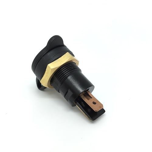 Image of Cliff Top 12-24V Universal Female Din Socket (PC Plastic), Compatible with Hella and Powerlet
