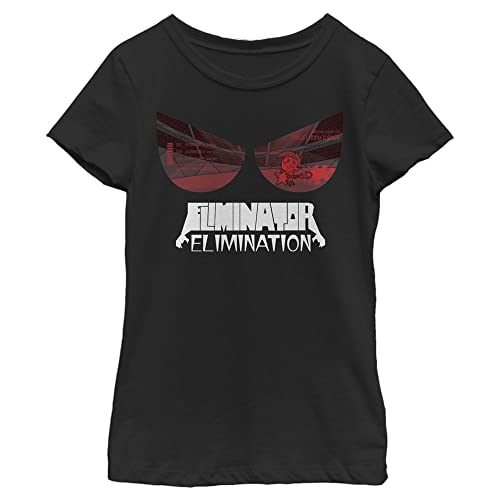 T-shirt Fairly OddParents fille Nickelodeon noir en coton à manches courtes