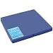 PEKITAS Colchón Colchoneta Parque Infantil Juegos 90x90cm Grosor 5cm Funda Lavable Núcleo Espuma Firme Azul Compatible con Hauk Sleep N Play SQ