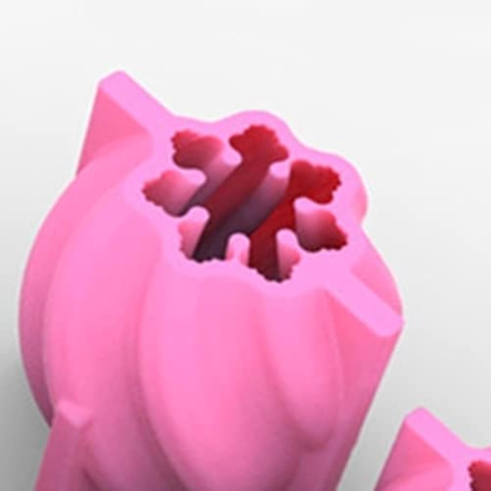 3D Geometric Silicone Candle Mold for DIY Candle Making, 6x6x6.8cm
