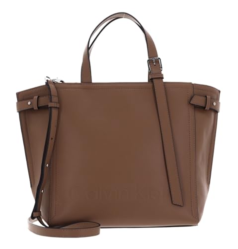 Sac à Main Calvin Klein Minimal Hardware Tote Safari Canvas chic