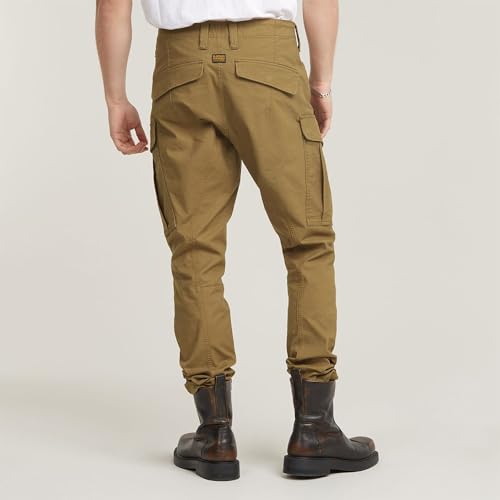 G-STAR Raw - Mens Zip Pocket 3D Skinny Cargo 2.0 5-Pocket Pants, Color Kangaroo, Size: 32W x 34L2