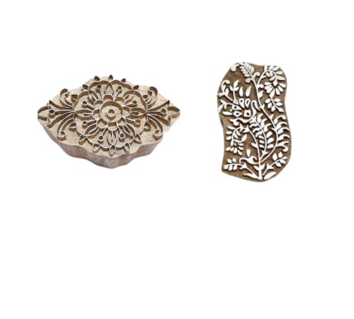 See full amazon price history chart for Taj Handicraft Hand-Craved Wooden Fabric Printing Stamp Block for Henna, Cookies, Clay, Tattoo, Pottery, Textile Print, (Size - 3 Inch) | Set of 2 - NH5 Taj Handicraft Hand-Craved Wooden Fabric Printing Stamp Block for Henna, Cookies, Clay, Tattoo, Pottery, Textile Print, (Size - 3 Inch) | Set of 2 - NH5 (B09C297LXT) Amazon Price History, Amazon Price Tracker