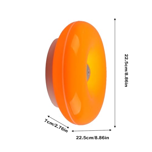Aplique de pared táctil con iluminación LED regulable de 3 niveles para el hogar 5